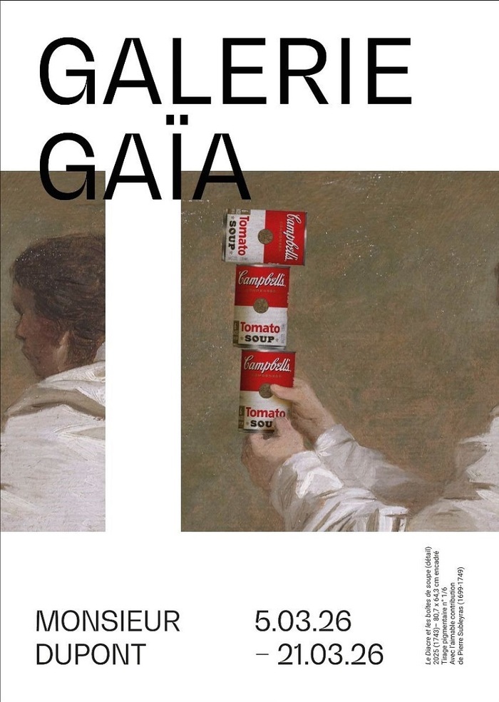 Exposition « Monsieur Dupont » Galerie Gaïa - art contemporain