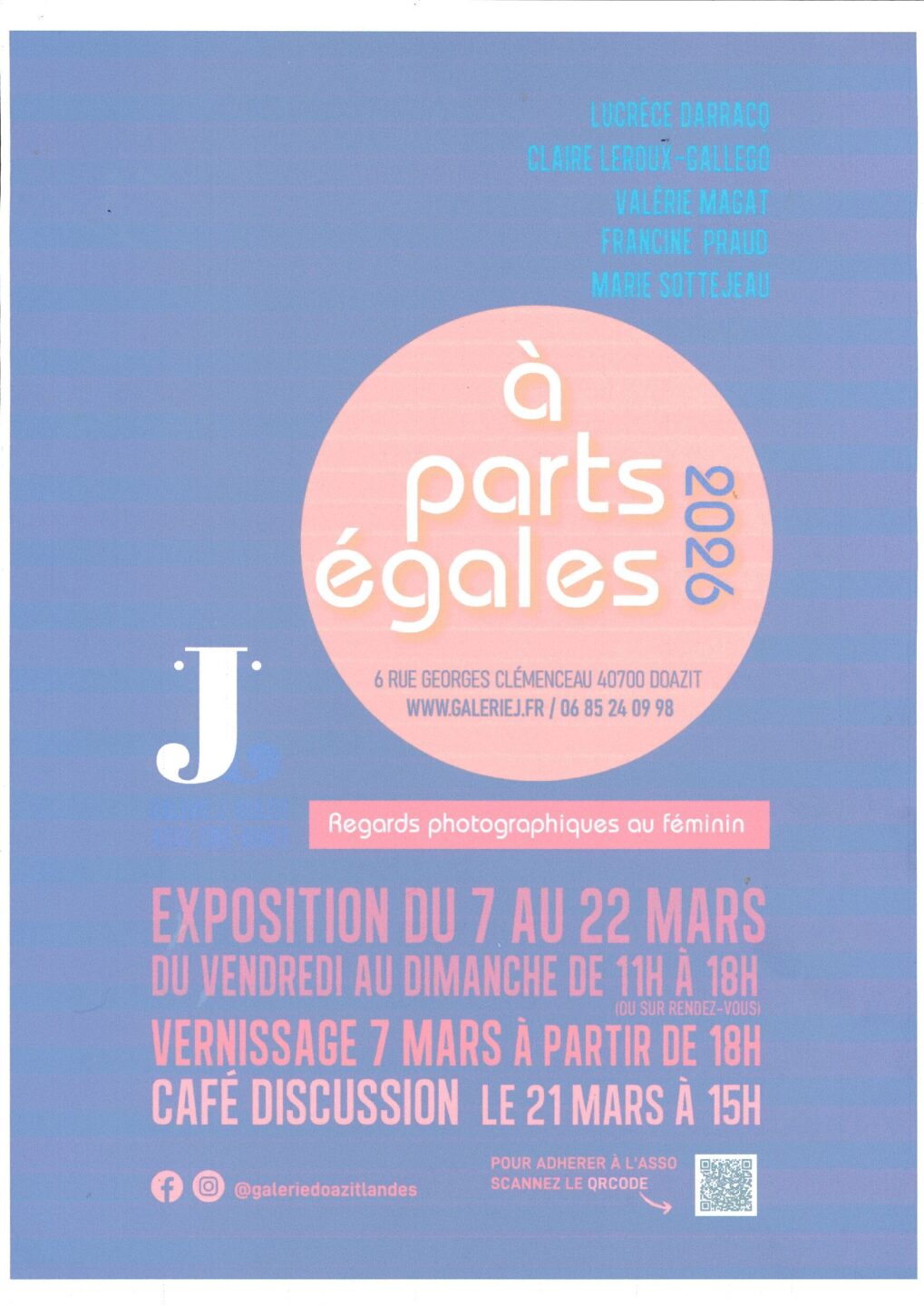 Exposition photo À parts égales
