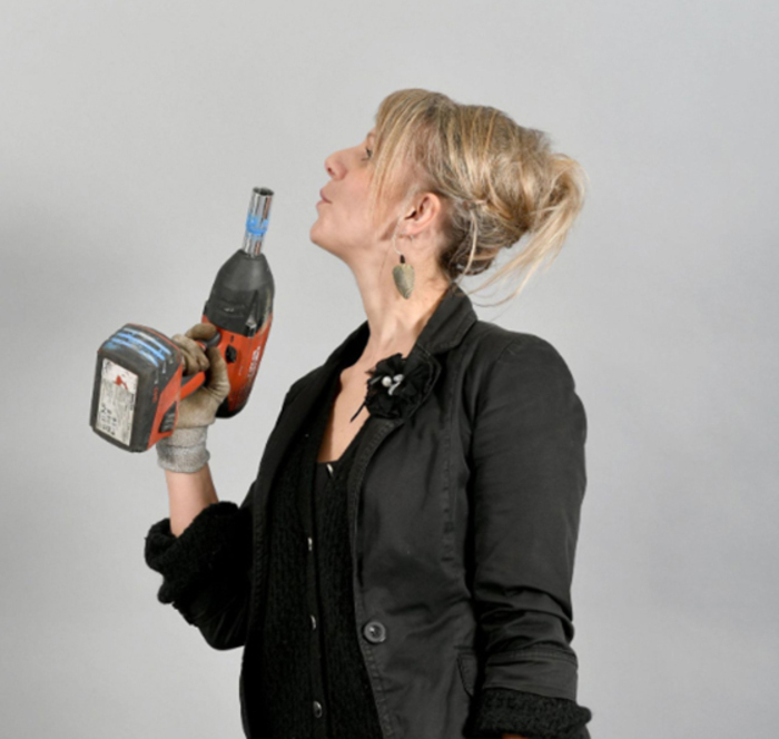 Exposition photo "Les femmes dans le bâtiment" de Marc Roger Espace La Morvandière