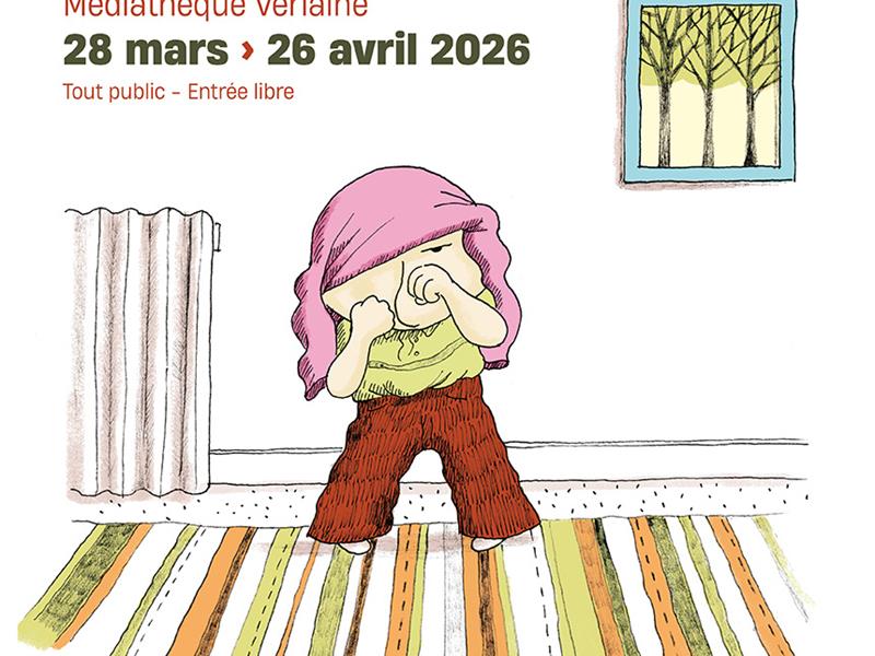 Exposition Ronan Badel 1 place de la Bibliothèque Metz 2026-03-28