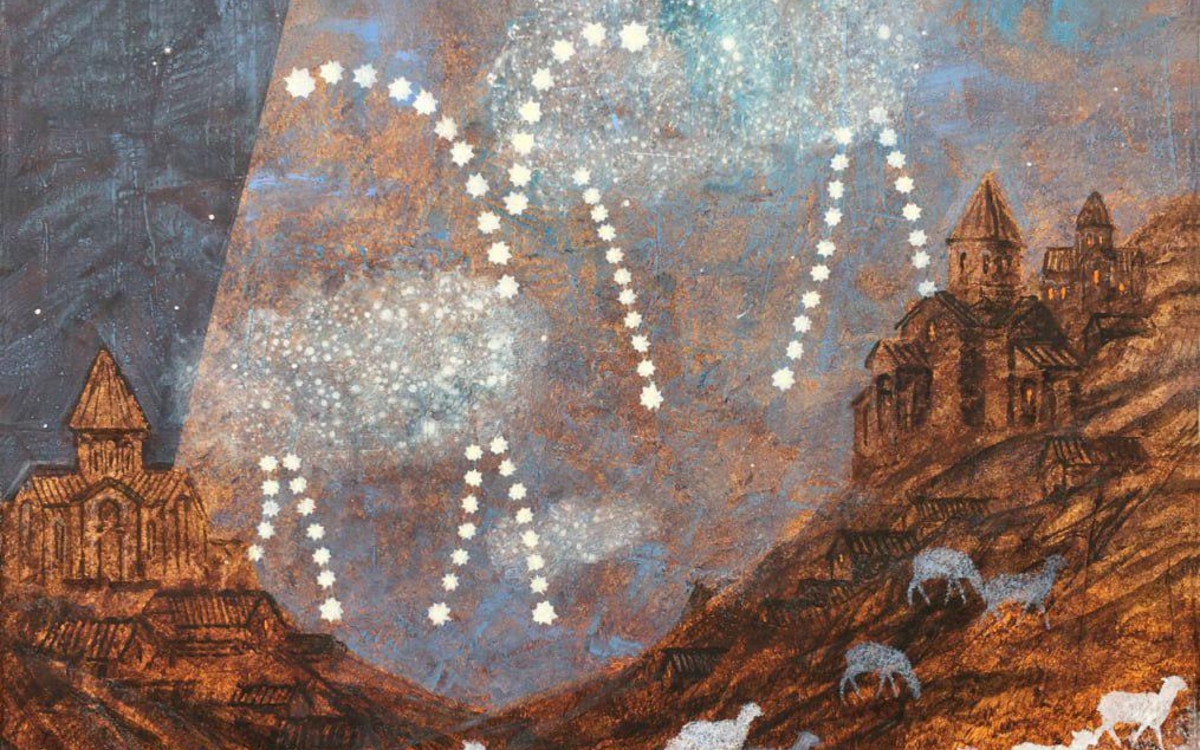 Exposition solo "La lumière des constellations" : Olga Kataeva Rochford LooLooLook Gallery  Paris