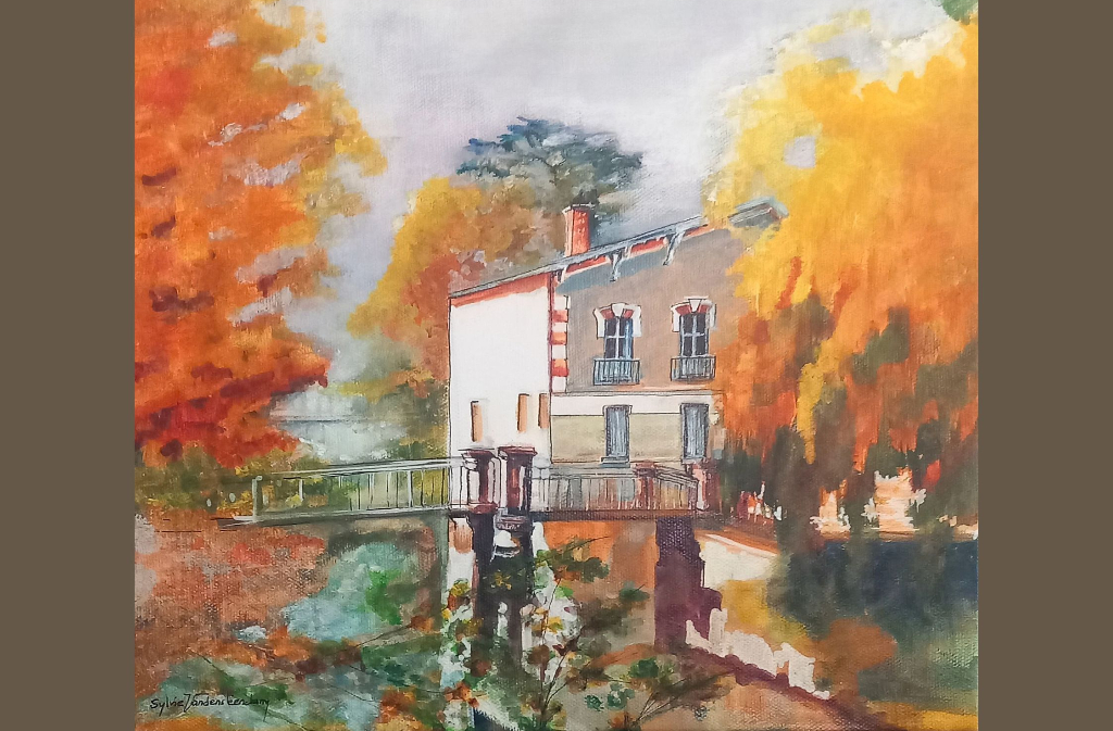 Exposition | Sylvie VANDERSTEENDAM Peinture Salle Cadix Eymet