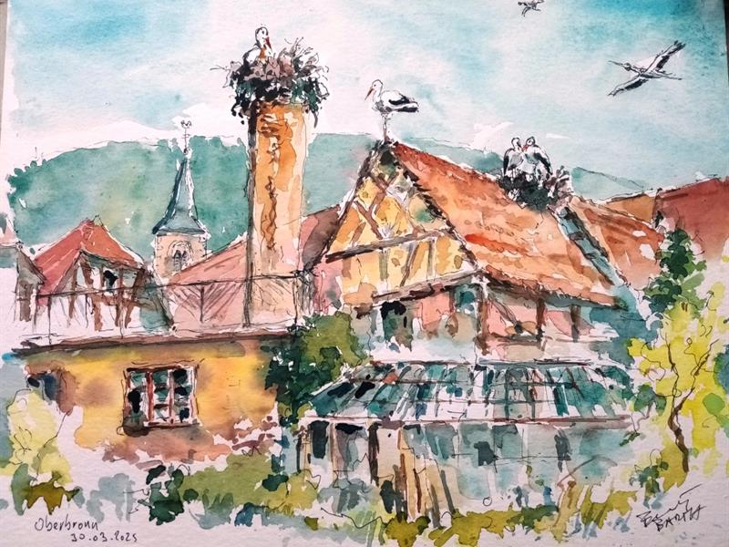 Exposition Valérie Meyer et Ernest BARTH 6 place de l'Hôtel de Ville Niederbronn-les-Bains 2026-04-01