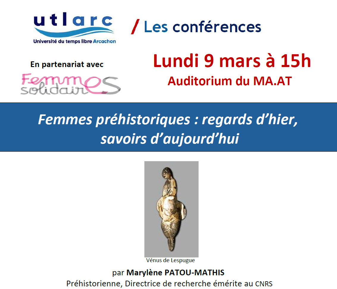 Femmes préhistoriques regards d’hier