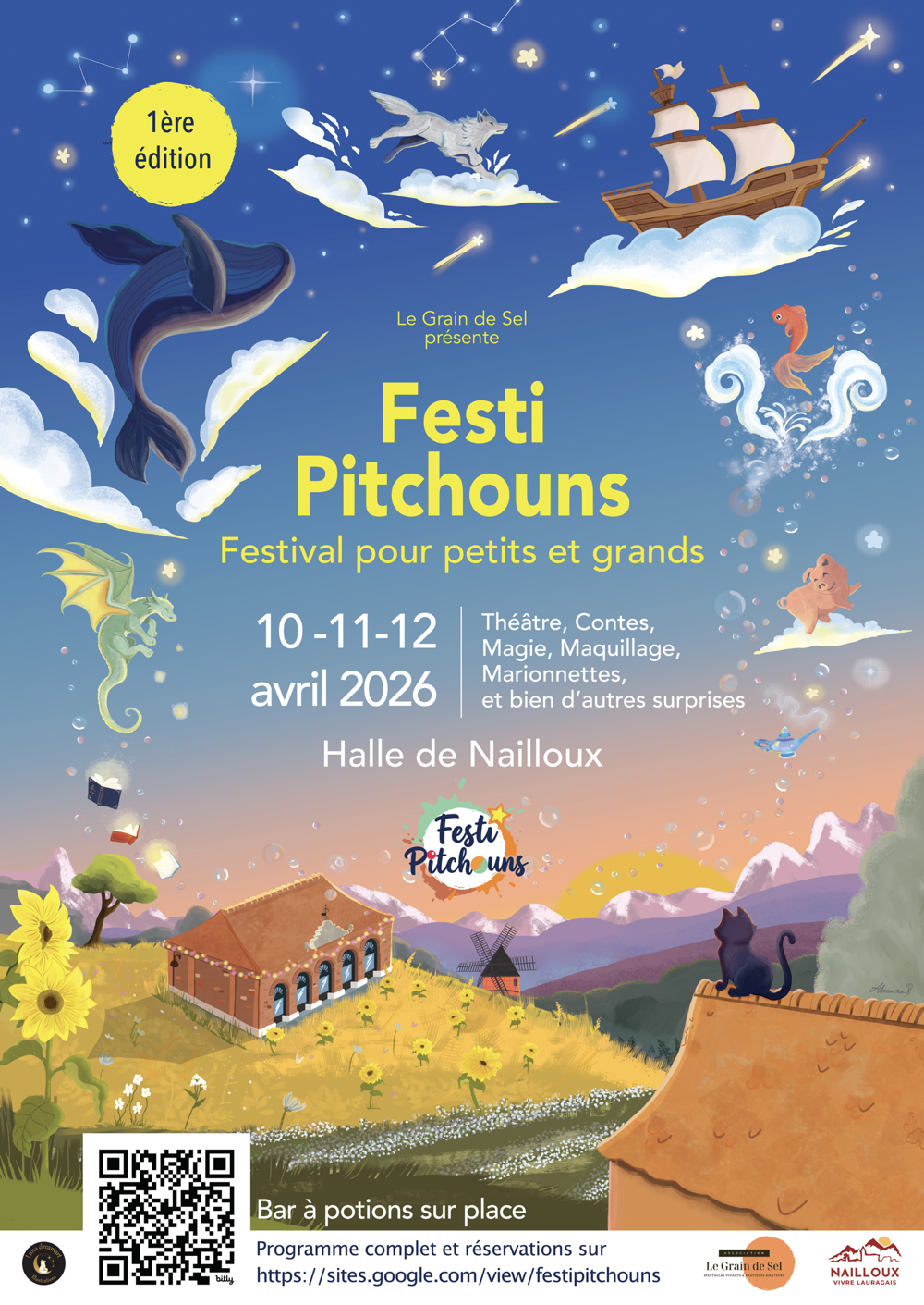 FESTI PITCHOUNS HALLE DE NAILLOUX Nailloux 2026-04-10