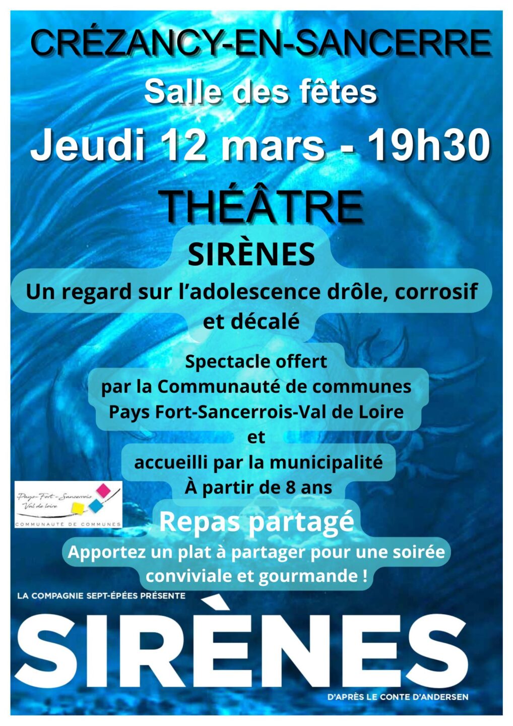 [Festival Cousu Main]: Spectacle Sirènes