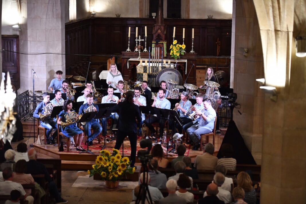 Festival de Bach à Bacchus Concert du Kaléid Brass pour le centenaire de l’arrivée de l’orgue Mutin Cavaillé-Coll à l’église de Meursault Église Saint-Nicolas Meursault