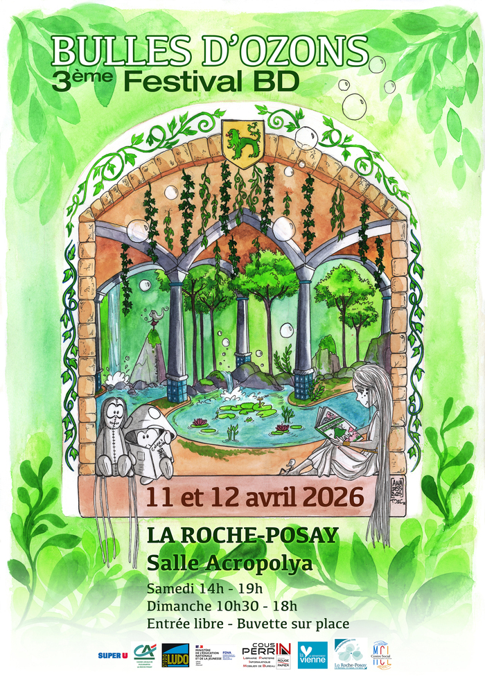FESTIVAL DE BANDES DESSINEES 1 rue des Chaumettes La Roche-Posay La Roche-Posay 2026-04-11