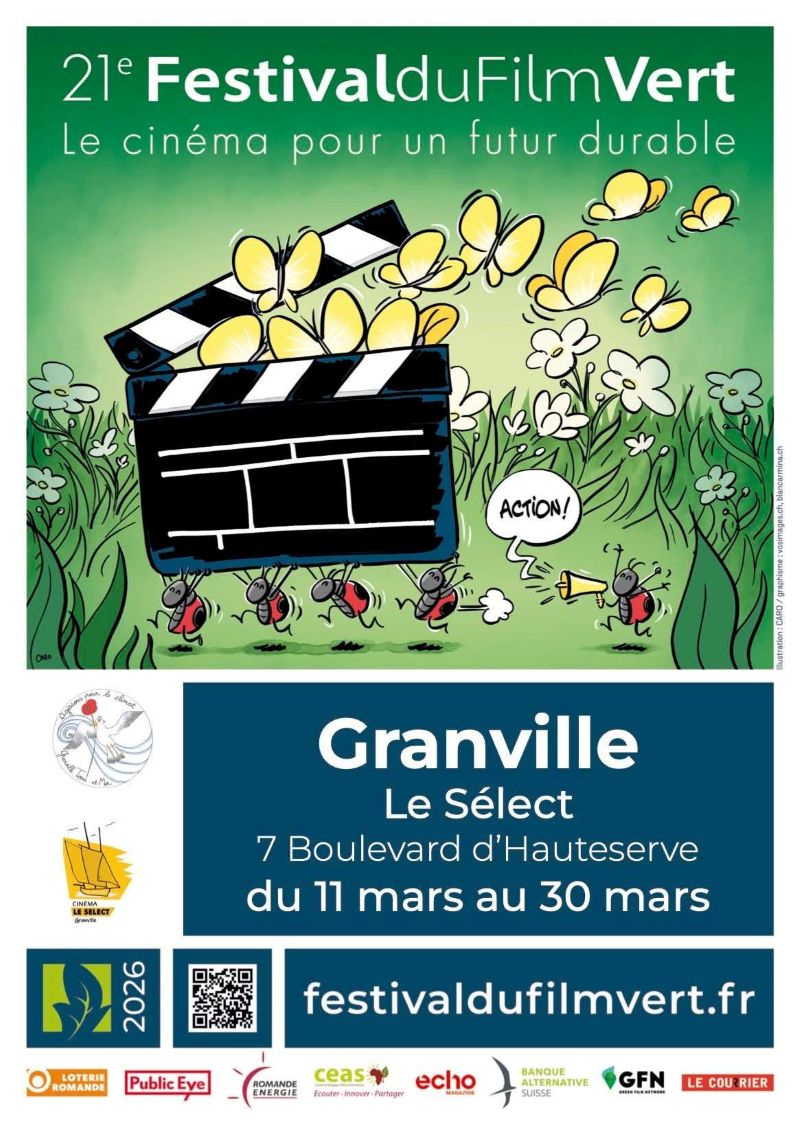 Festival du film vert Granville 2026 7 Boulevard d'Hauteserve Granville 2026-03-17