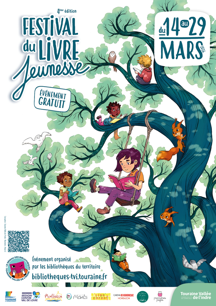 Festival du Livre Jeunesse 2026 : 4ème édition ! Espace Jean Cocteau Monts