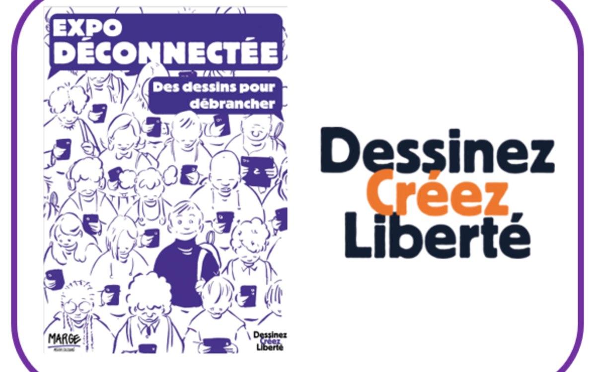 Festival En quête d’info - Atelier dessin autour de l'Expo Deconnectée