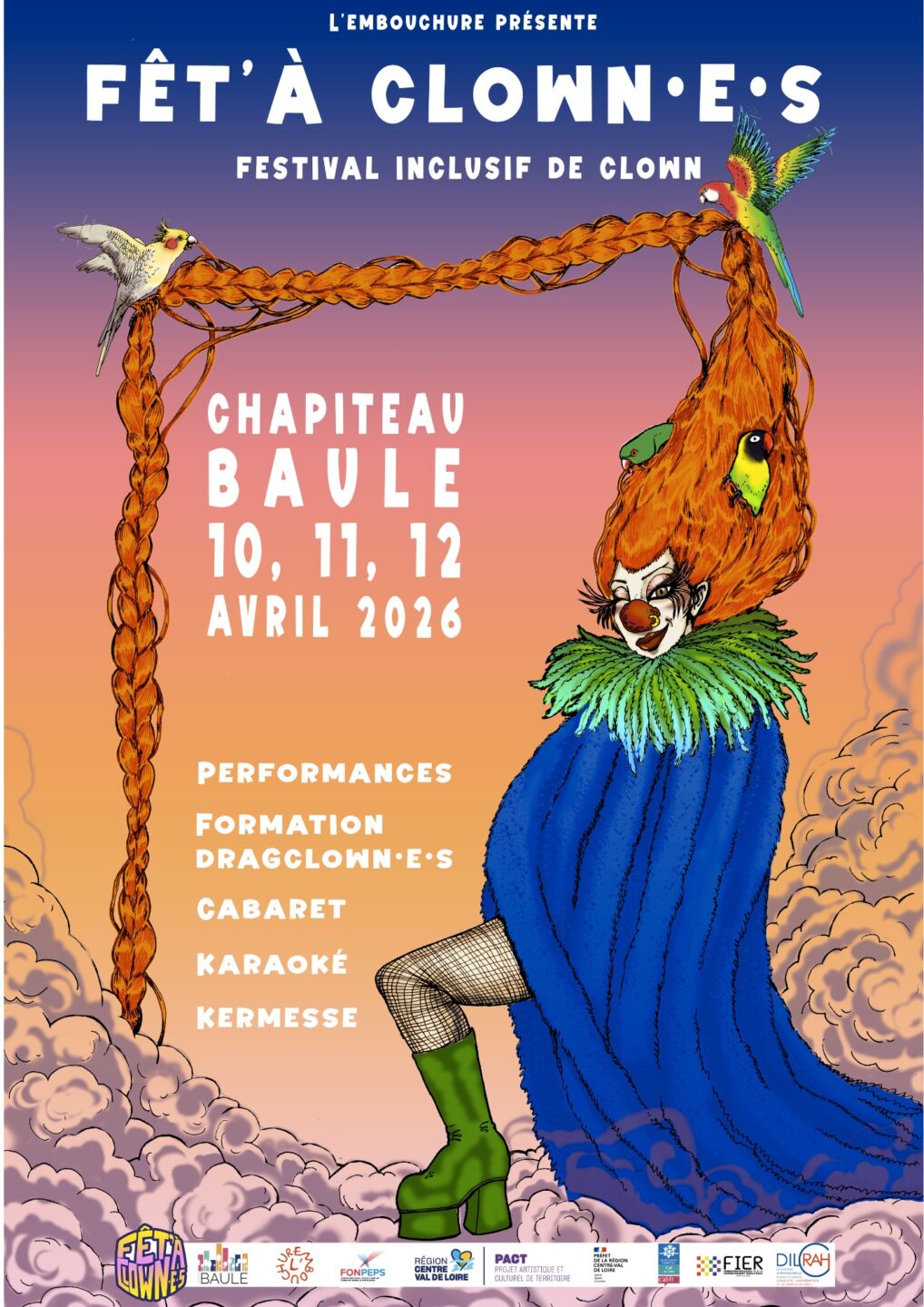 Festival Fêt'à clown.e.s Chapiteau de Baule