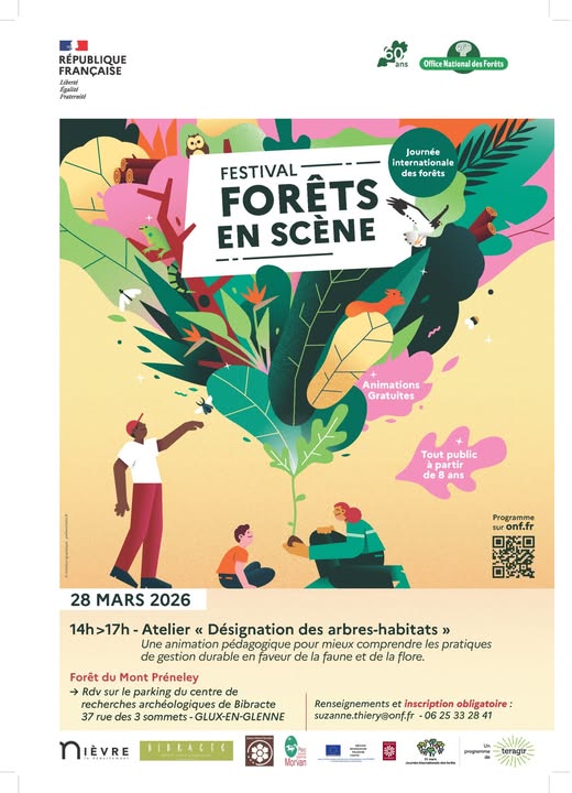 Festival forêts en scène 37 rue des 3 sommets Glux-en-Glenne 2026-03-28