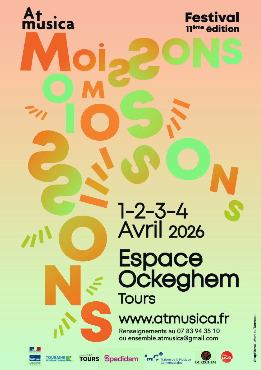 Festival Moissons 15 Place de Châteauneuf Tours 2026-04-01