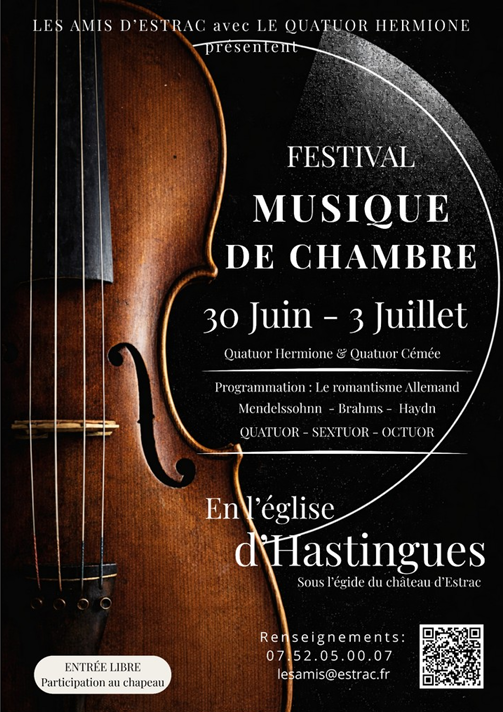 Festival Musique de Chambre  Hastingues 2026-06-30
