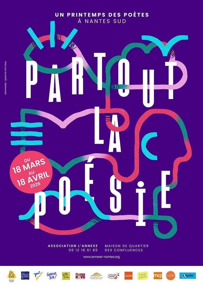 Festival Partout la poésie Quartier Nantes Sud Nantes