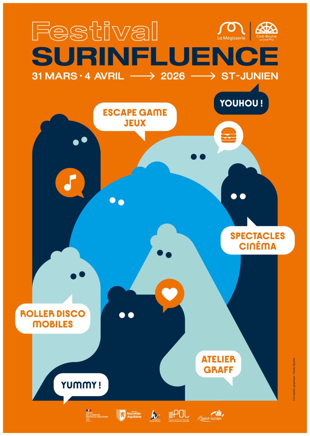 Festival Surinfluence 14 Avenue Léontine Vignerie Saint-Junien 2026-03-31