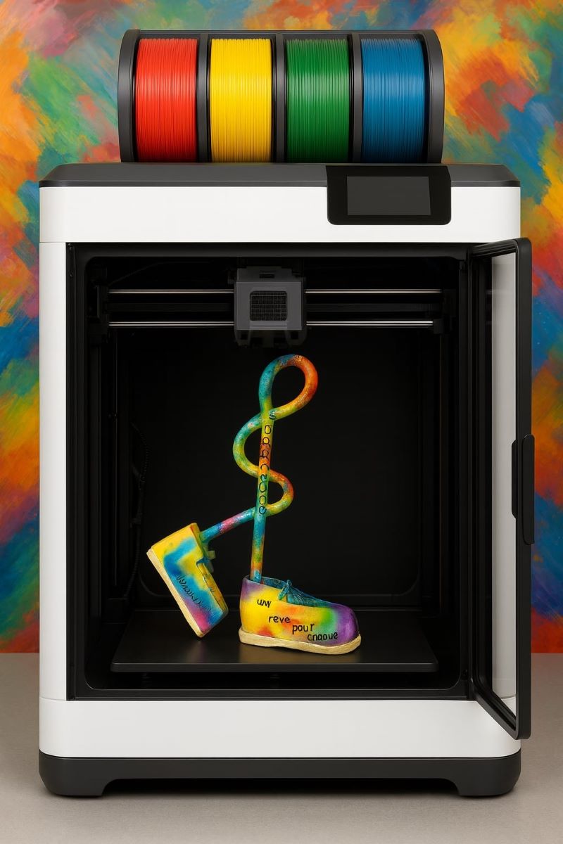 Festival Tek A (rt) Atelier Création graphique et impression 3D à CESAme Minga