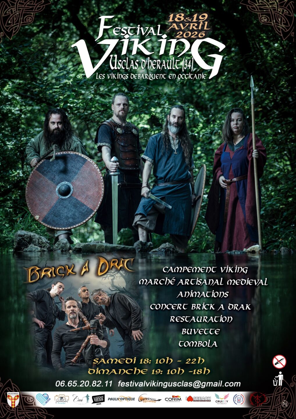 FESTIVAL VIKINGS Usclas-d'Hérault 2026-04-18