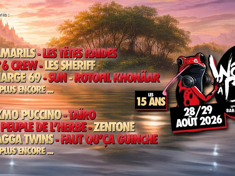 Festival Watts à Bar Parc du Château de Marbeaumont Bar-le-Duc