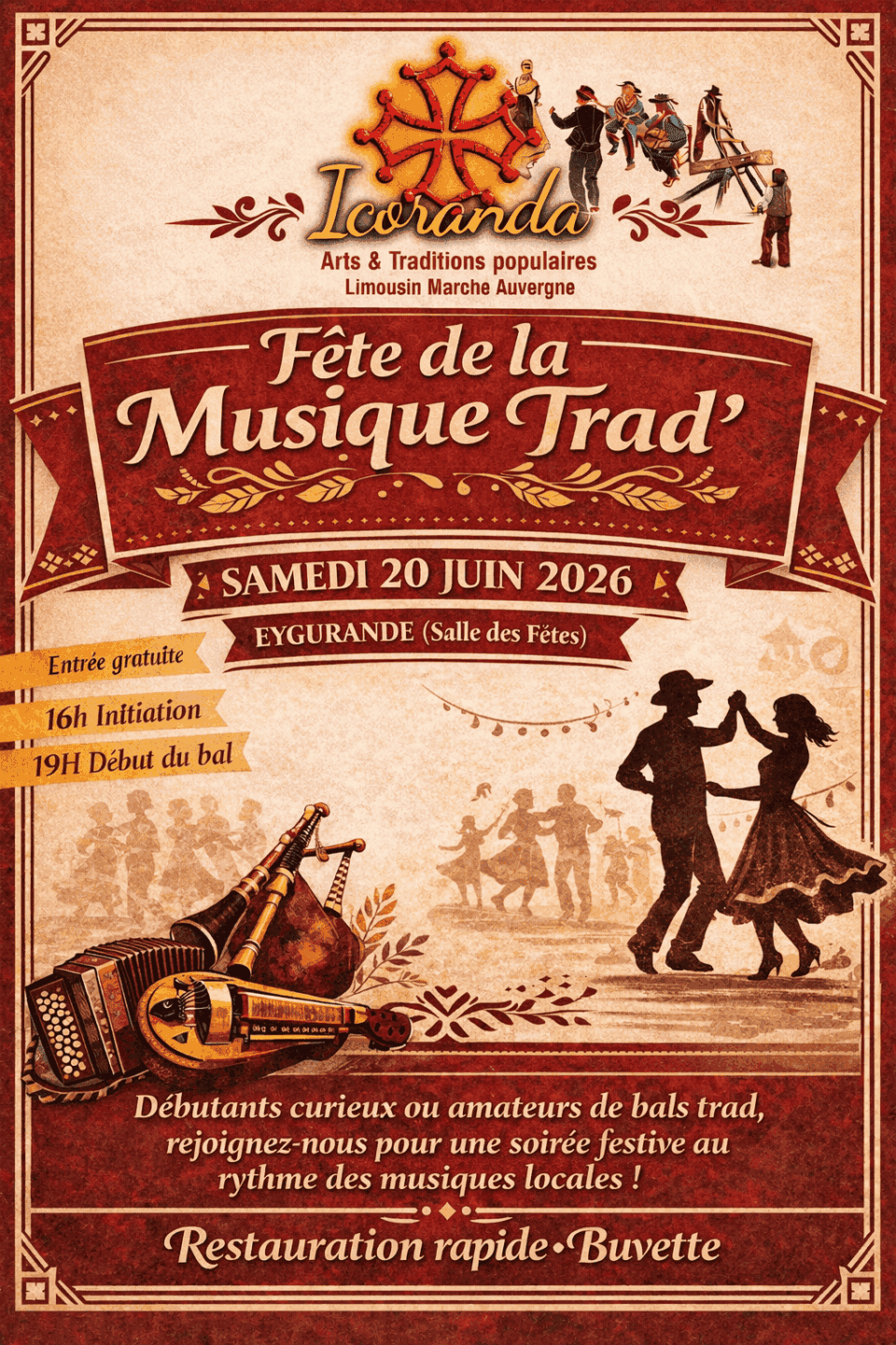 Fête de le musique Trad Eygurande