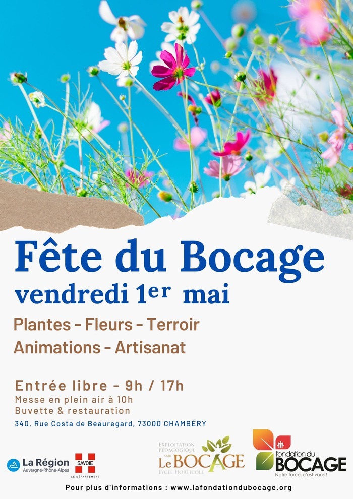 Fête du Bocage Fondation du Bocage Chambéry