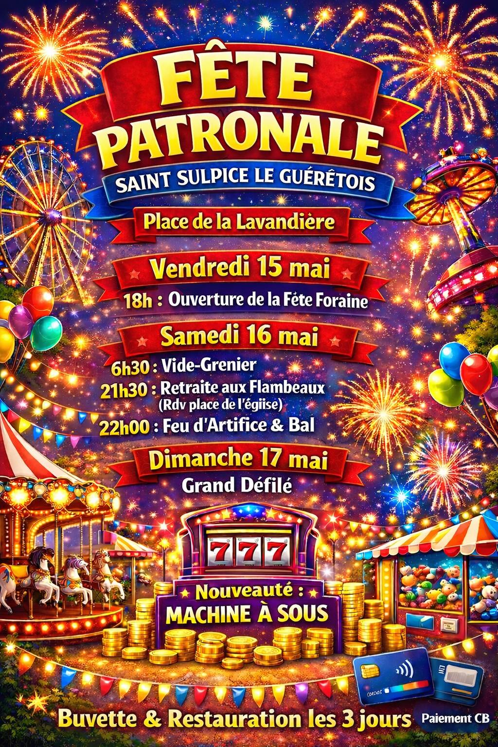Fête patronale  Saint-Sulpice-le-Guérétois