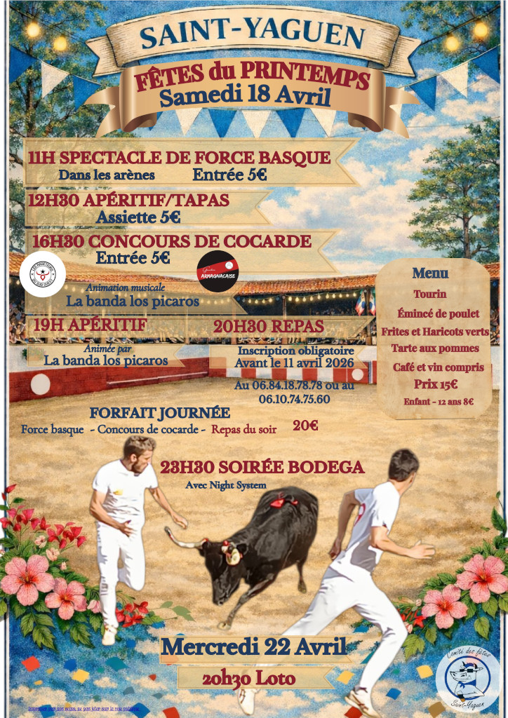 Fêtes du Printemps  Saint-Yaguen 2026-04-18