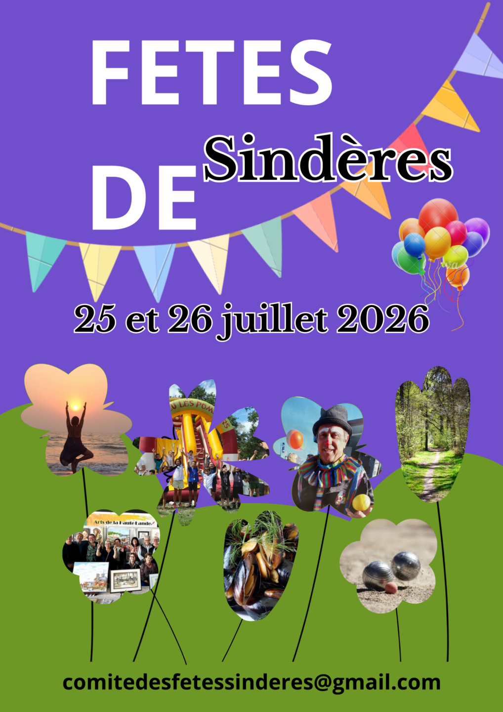Fêtes locales Sindères  Morcenx-la-Nouvelle 2026-07-25