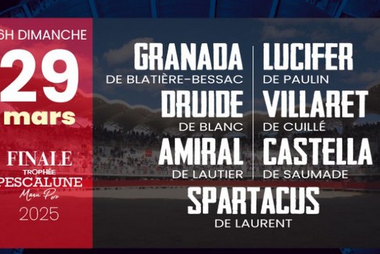 FINALE DU TROPHÉE PESCALUNE MANU PÉRO 2025 277A Rue Tivoli Lunel 2026-03-29