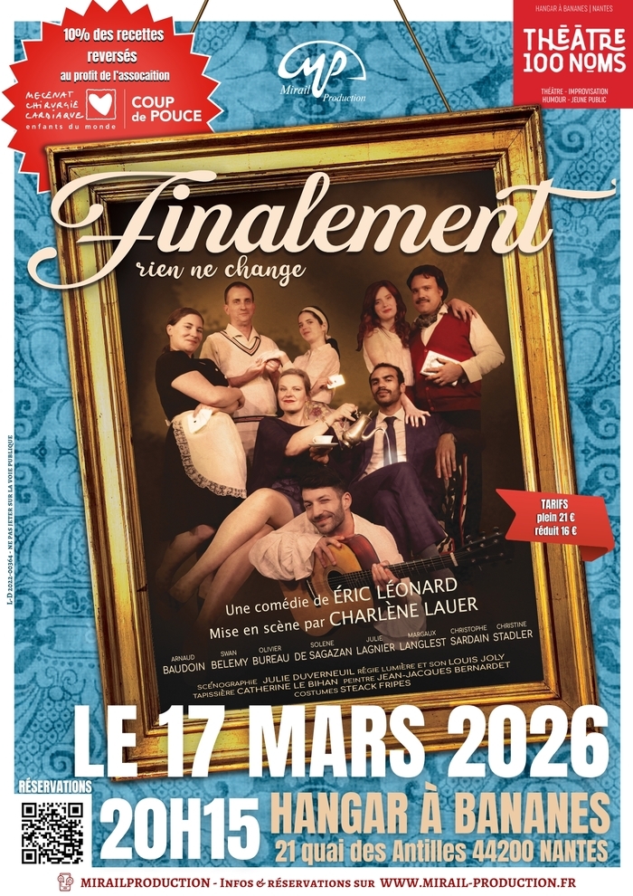 Finalement rien ne change Théâtre 100 Noms