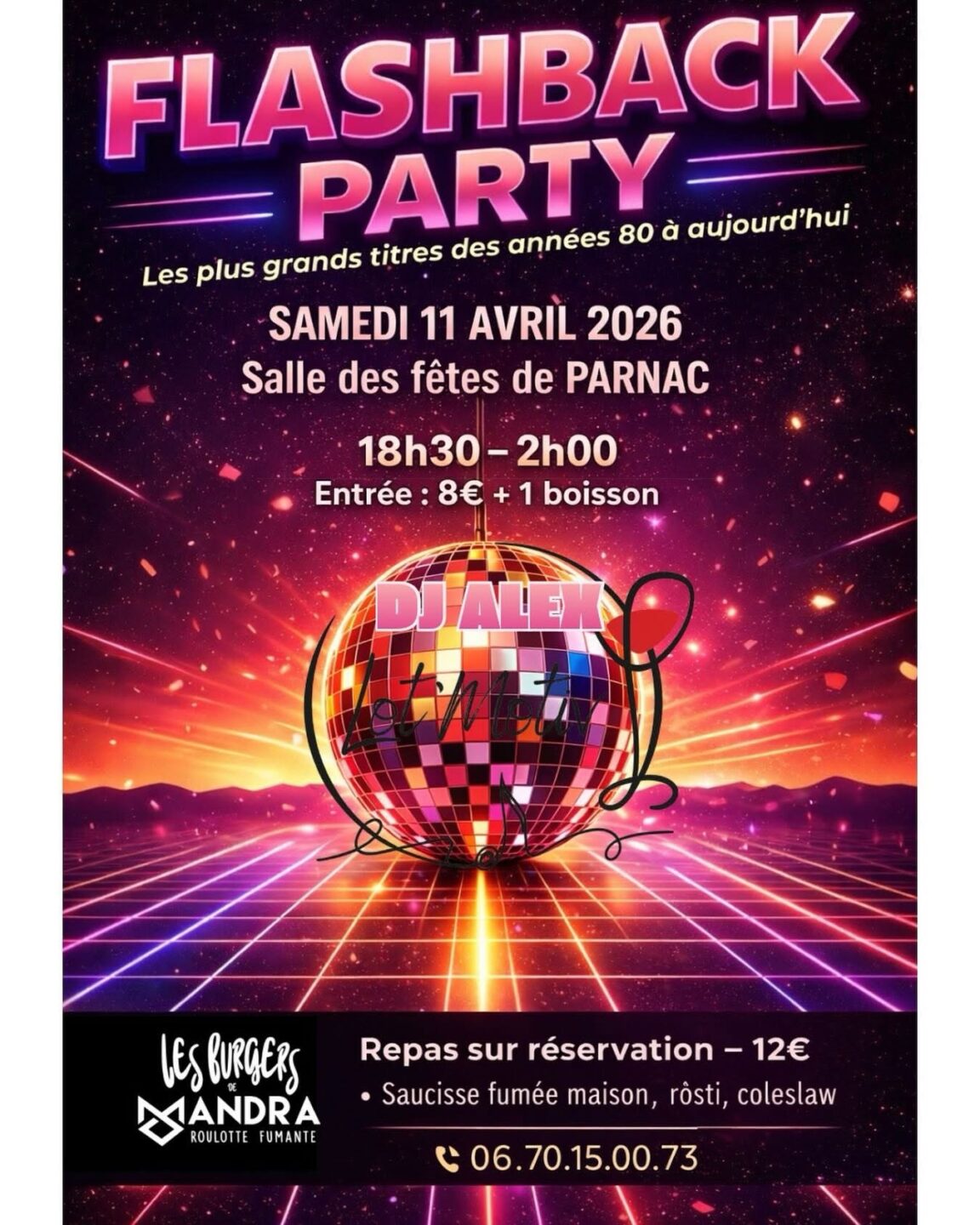 Flashback party  Parnac 2026-04-11