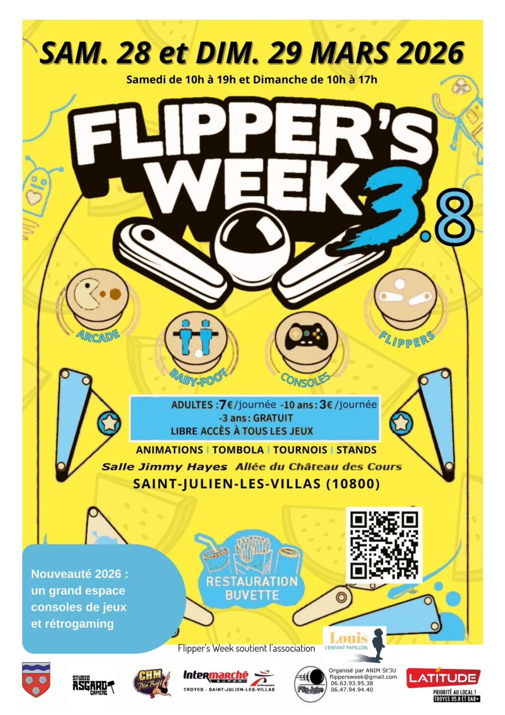 Flipper's week 3.8 Salle Jimmy Hayes Saint-Julien-les-Villas 2026-03-28