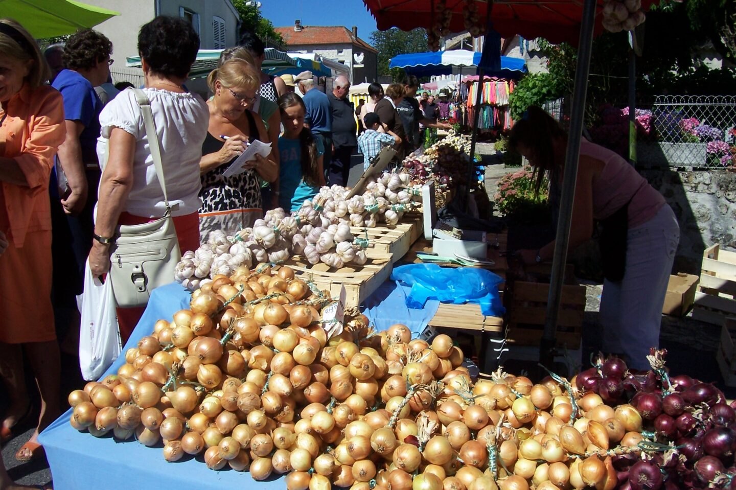 Foire à l'ail et au melon Dans les rues du village Blond 2026-08-09
