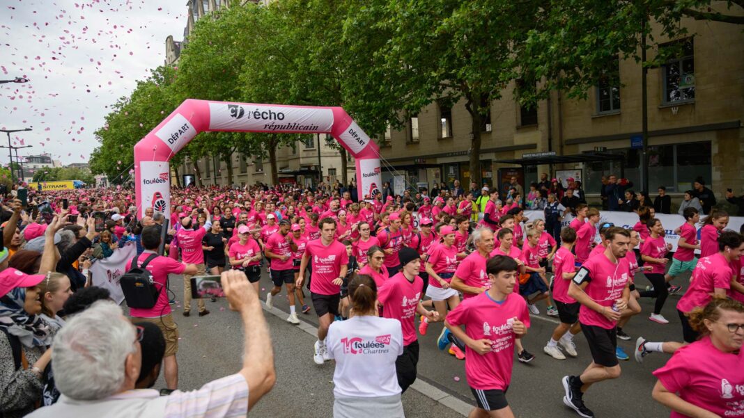 Foulées Roses de Chartres 2026 une course-marche contre le cancer Chartres