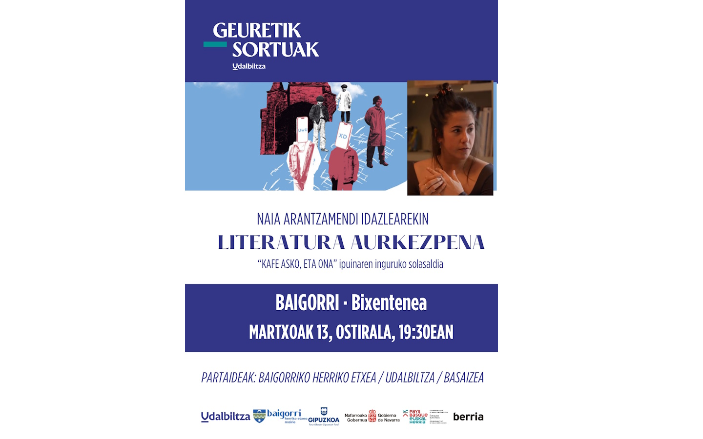 Geuretik sortuak Présentation du conte Kafe asko