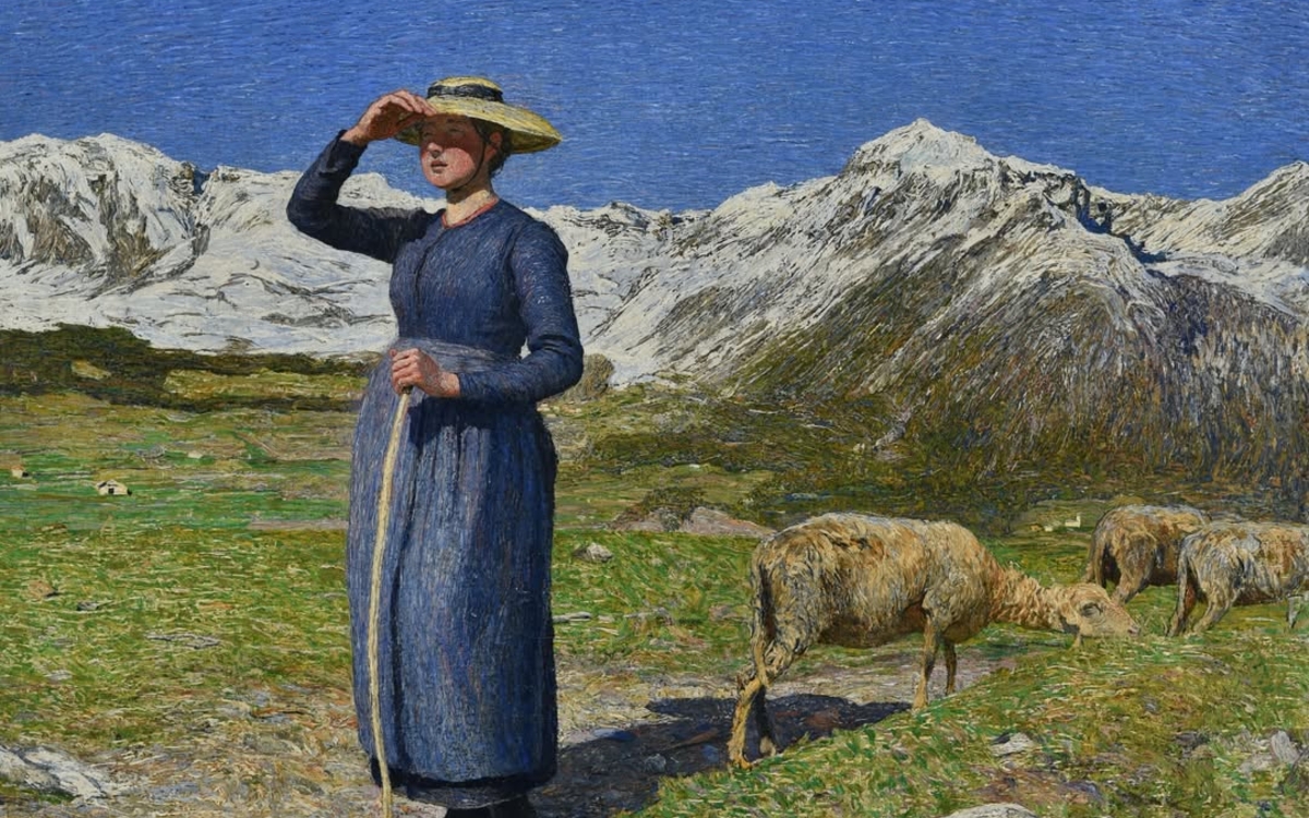 Giovanni Segantini « Je veux voir mes montagnes » Musée Marmottan Monet  Paris