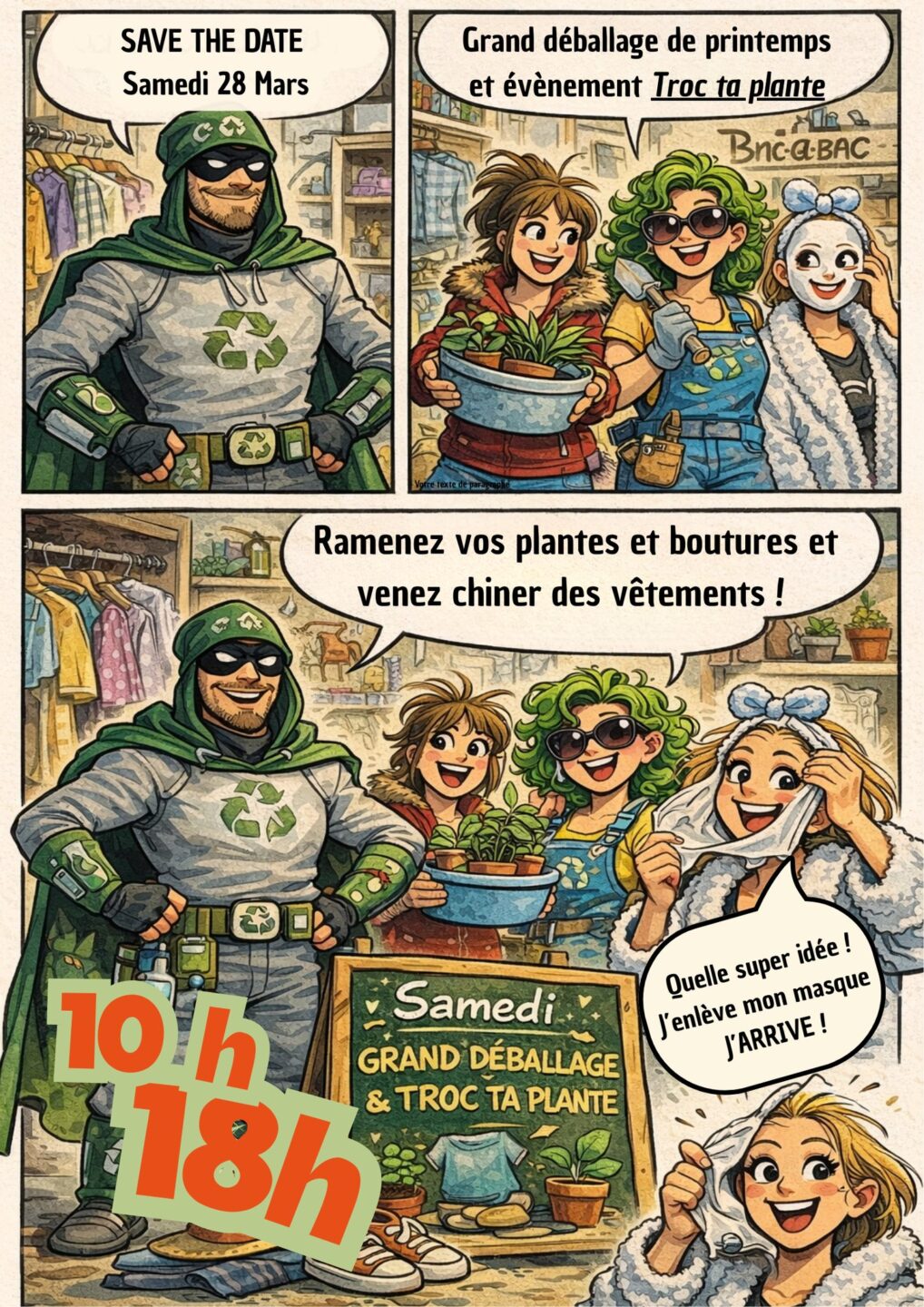 Grand Déballage à la Ressourcerie 111 Rue Bretonnerie Nogent-le-Rotrou 2026-03-28