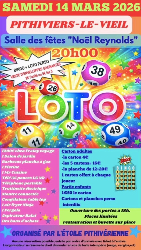 Grand Loto de l'Étoile Pithivérienne