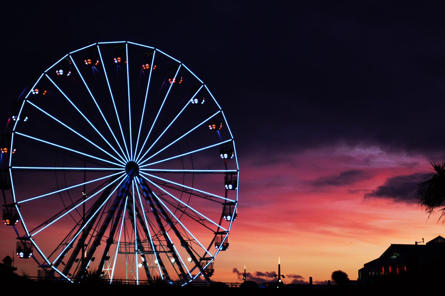 Grande roue Jolie vue Esplanade de la Plage Centrale Biscarrosse 2026-04-20