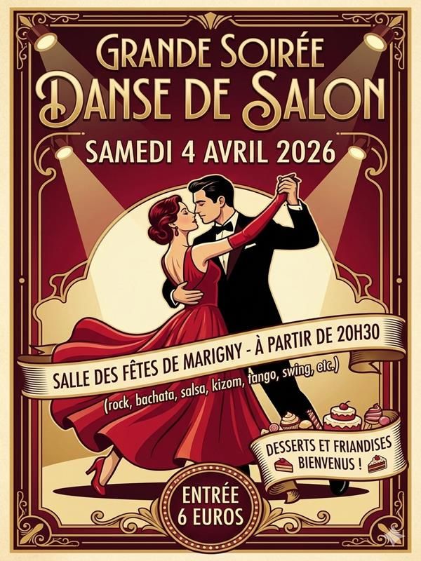 Grande soirée > Danse de salon 14 Rue de Carantilly Marigny-Le-Lozon 2026-04-04