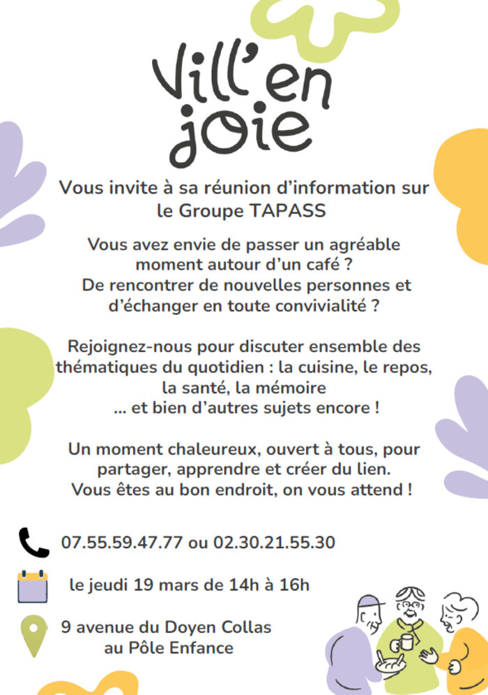 Groupe TAPASS Pole Enfance Doyen Collas Rennes