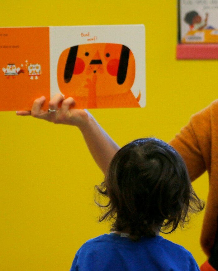 Heure du conte à l’Omnia, ,