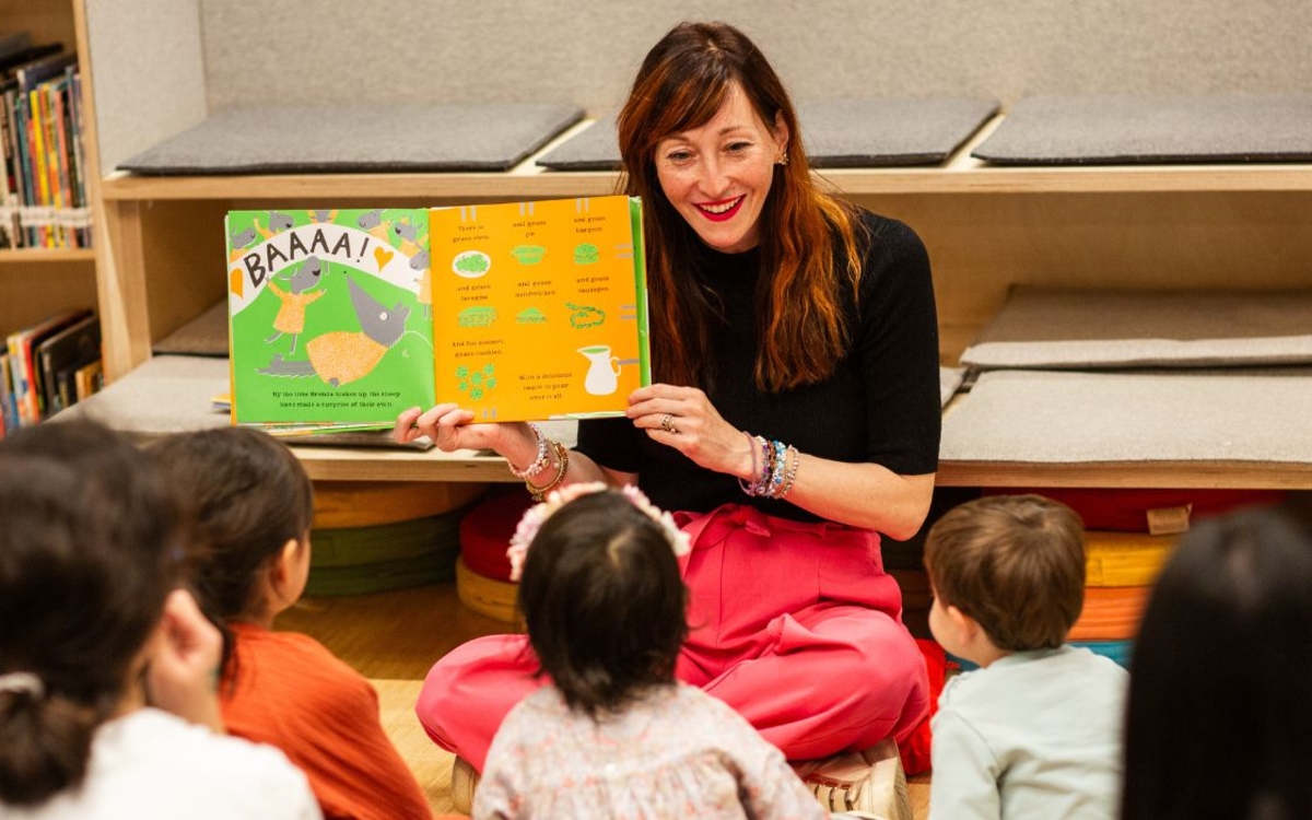 Heure du conte bilingue français-anglais Bibliothèque Georges Brassens  Paris