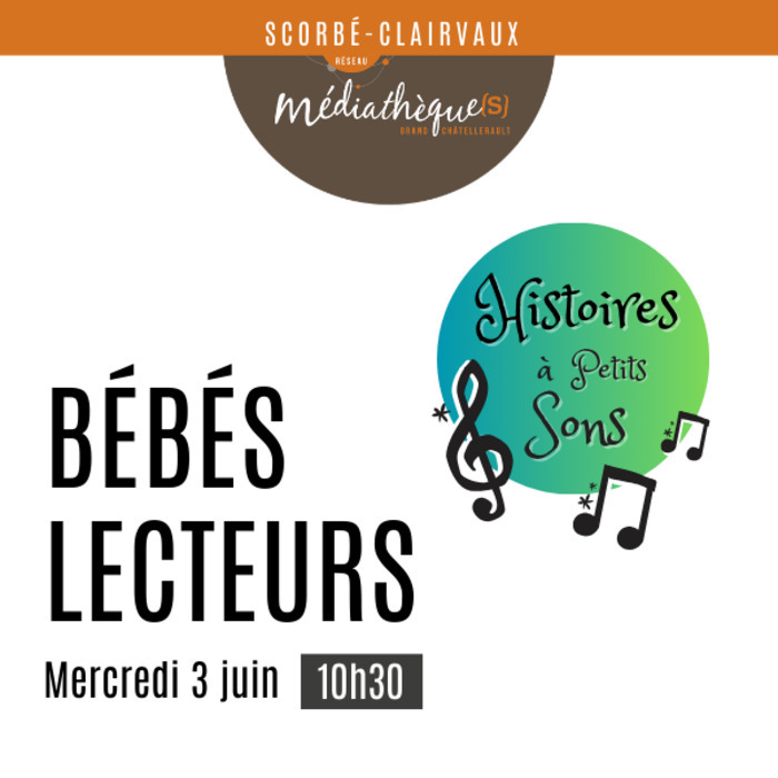 Histoires à petits sons 2 place de la mairie Scorbé-Clairvaux 2026-06-03