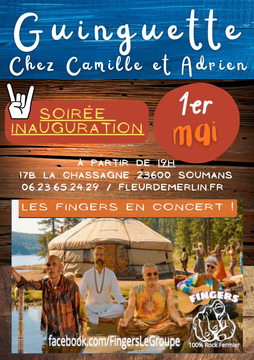 Inauguration de la Guinguette chez Camille & Adrien 17b La Chassagne Soumans 2026-05-01