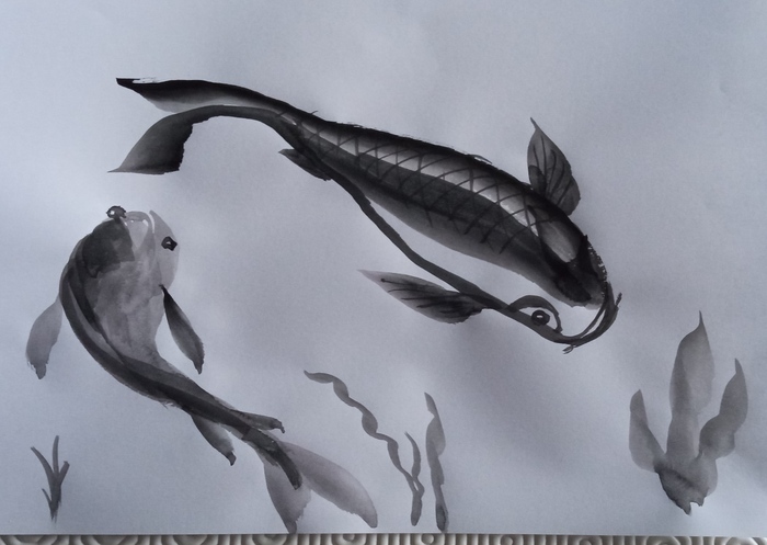 Initiation à l'art du SUMI-E Médiathèque Léon Eeckhoutte Villemur-sur-Tarn