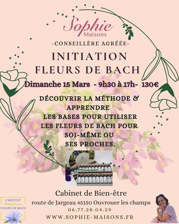 Initiation fleurs de Bach