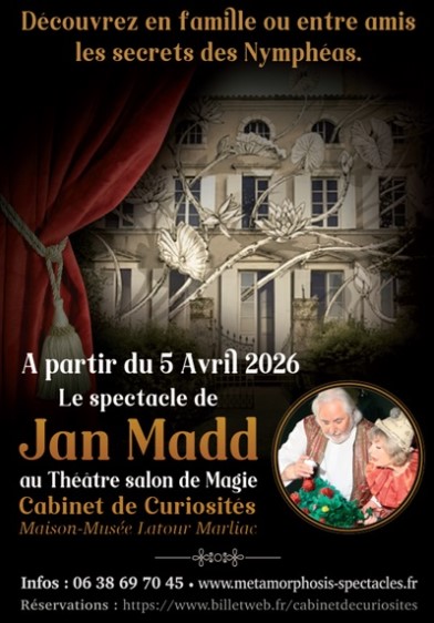Jan Madd et le Théâtre-Salon de Magie 20 Avenue de Verdun Le Temple-sur-Lot 2026-04-05