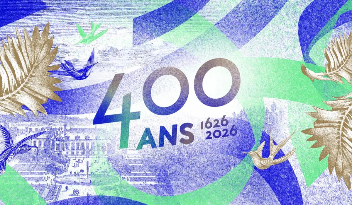 Jardin des Plantes à Paris au printemps